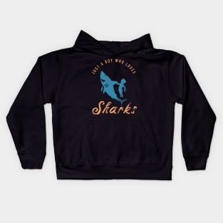 Cute Shark Outfit for a Shark Meme Lover Kids Hoodie